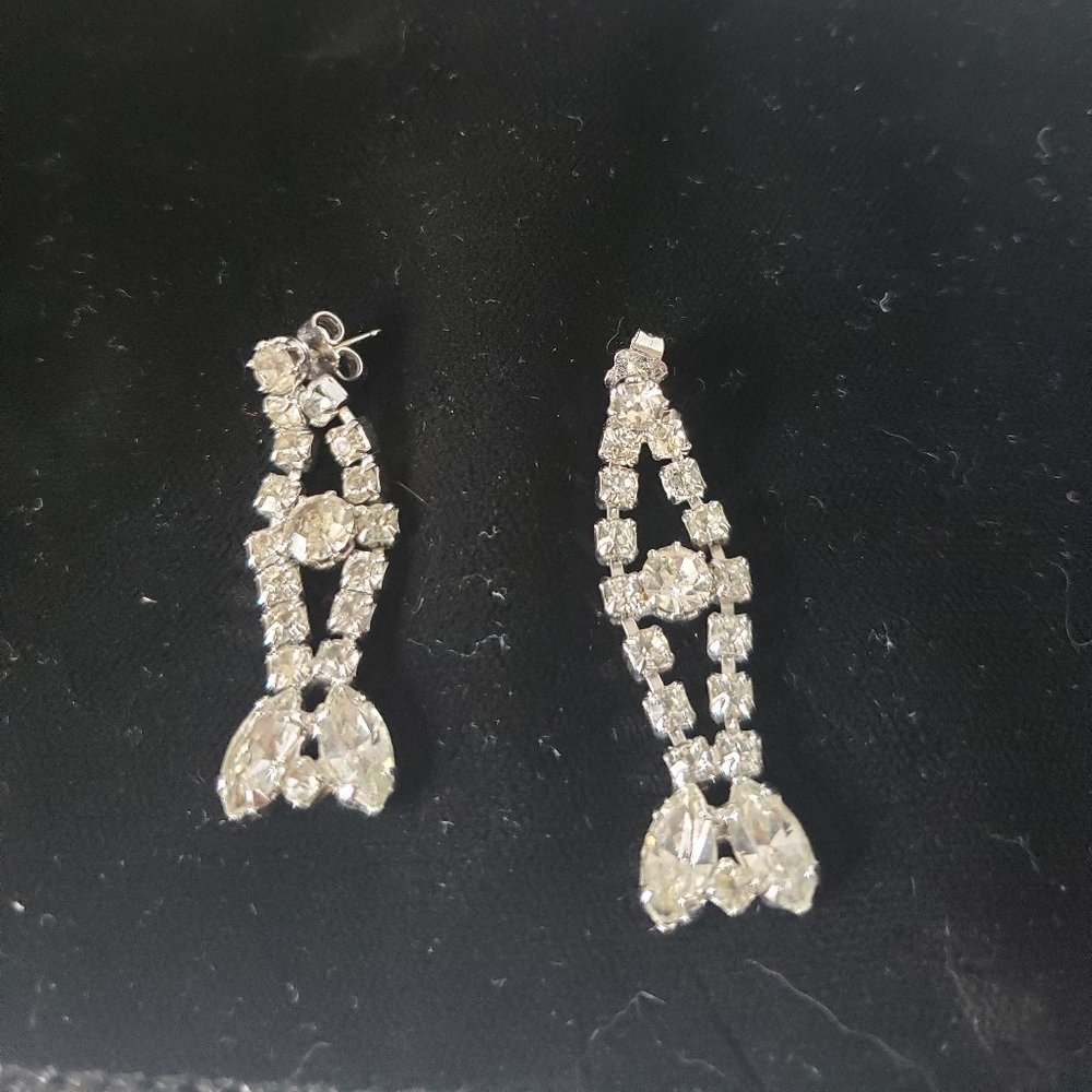 Vintage Stud Drop Earrings